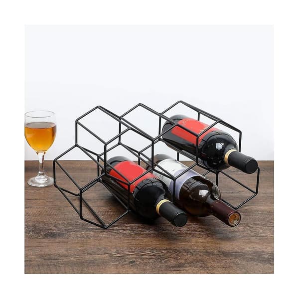 Countertop Wine Rack, Wine Rack, Small Wine Rack Freestanding Floor, Wine Bottle Holder