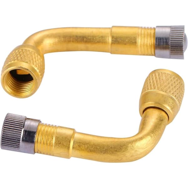 6-delt dækventilforlænger 45° 90° 135° dækventiladapter, dækventilvinkeladapter, luftdækventilforlænger, vinkeladapter til bil M