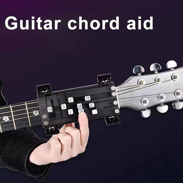 Gitarr ackordtränare hjälp ackordtränare rytm användbart undervisningsverktyg