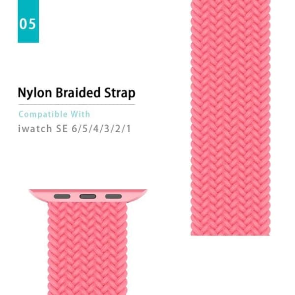 Apple Watch-kompatibelt ARMBÅND Elastisk ROSA 38/40/41 mm Rosa S S S
