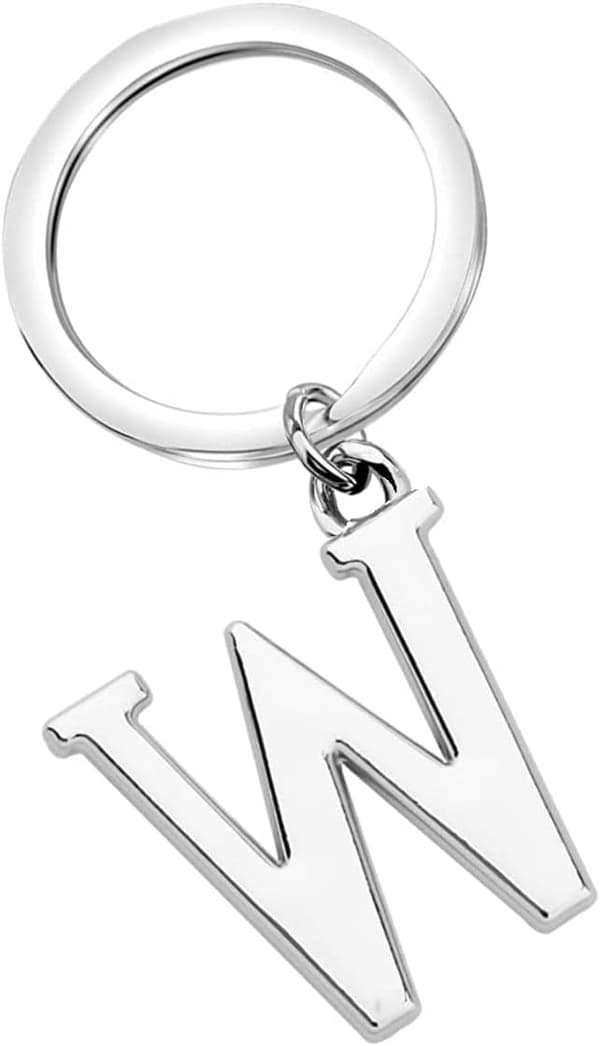 Nøkkelring Bokstav - Initial Bokstav Nøkkelring Sjarm Bokstav W W