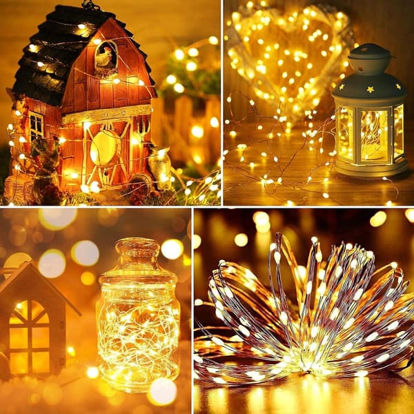 Ultra Bright Outdoor LED Solar String Lights - 22m KLB