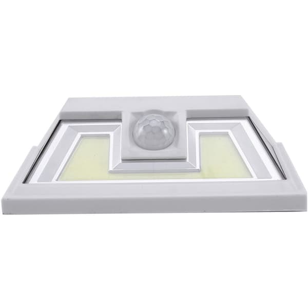 Solar Wall Lamp COB Motion Sensor Outdoor Waterproof Lighting 10W LED Wall Lamp