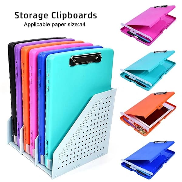 Opbevarings Clipboard Sygeplejerske Clipboard SORT sort
