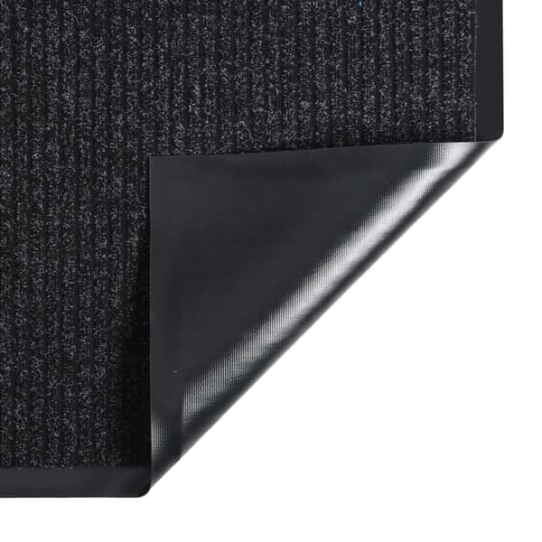 vidaXL Dørmatte Antracit 40x60 cm Antracit silver