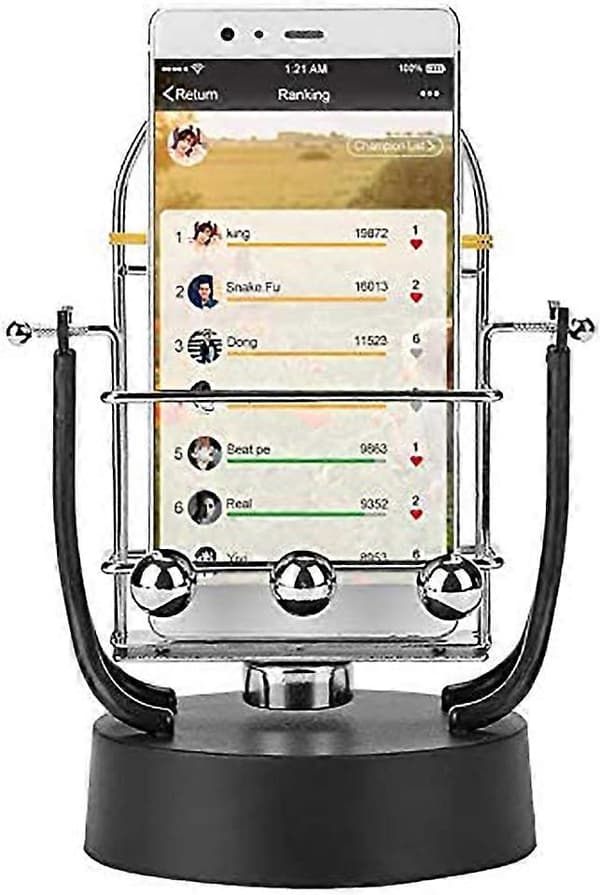 Telefon Swing Enhed, Automatisk Walker Shake Skridttæller Støtte til Wechat Run Skridttællerprogram