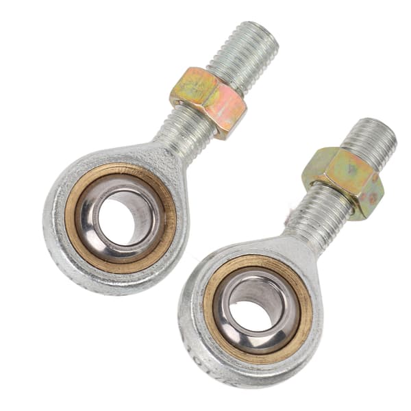 2 Pcs Rod End Joint Left Right M10 Replacement for Modified ATV Four-Wheeler Quad Go Kart