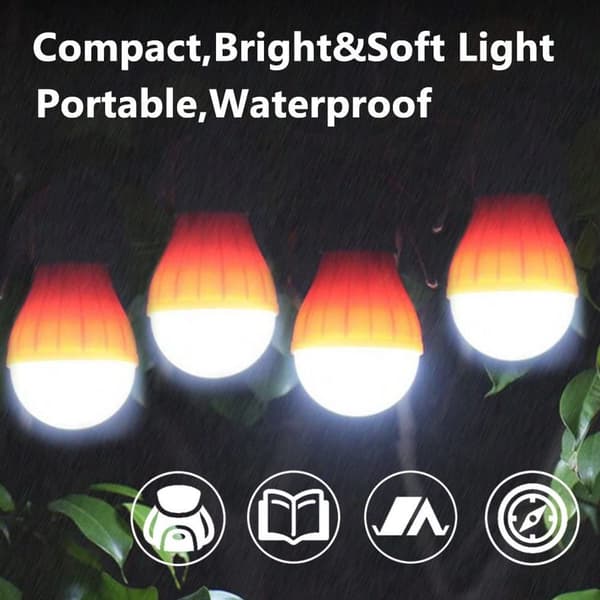 Campinglamper, LED-campinglamper, bærbare teltlamper nødlamper KLB