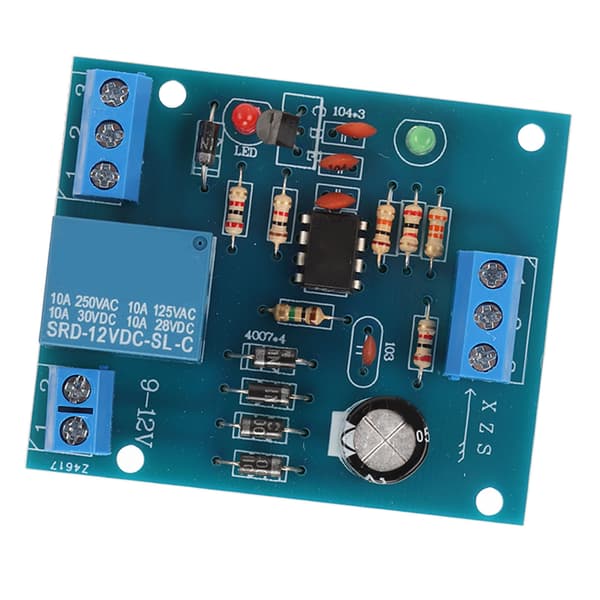 Water Level Regulator Module 12V Automatic Level Relay Circuit Board Water Level Switch Sensing Controller
