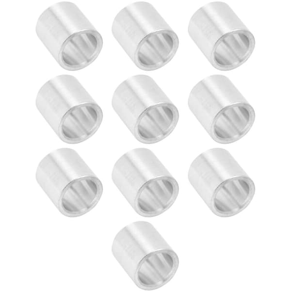 10 stk/sæt Afstandsstykker i aluminiumslegering, rund forbindelse, intervalstrukturstøtte, passer til udvendig diameter 8 mm