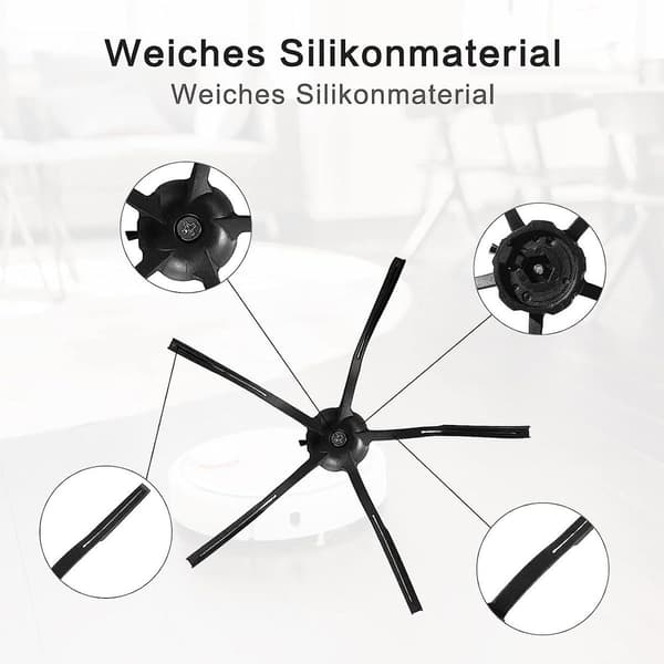UPhitnis 20x erstatningsdeler tilbehør for Xiaomi Roborock S7 S7+ S7 Plus