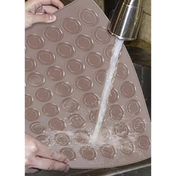 Silikone Macaron Bagemåtte / Form - 48 pladser