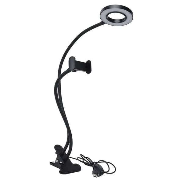 Adjustable Multifunctional USB Selfie Ring Light for Mobile Phones KLB