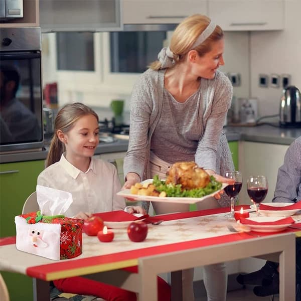 Jule stil vævskasseholder Julepynt KLB