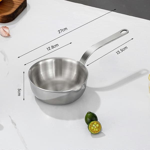 Butter Warmer with Single Spout and Hanging Loop for Hotels and Homes