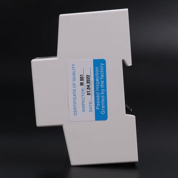 Single-phase Electric Energy Meter 220V 5-80A Digital KWh Electricity Consumption Meter with Voltage Display
