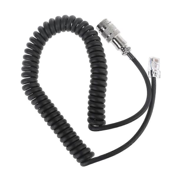 8-pin to RJ-45 modular microphone cable adapter for Yaesu microphone MD-200 MD-100 M-1 M-100 FT-450 FT-900 FT-991