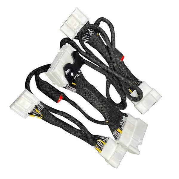 For Tesla Model 3 2022 Audio Speaker Cable Modified Audio Speaker Activation Cable with 2 Capacitors