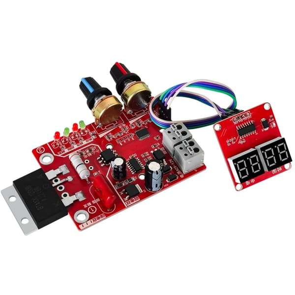 -D01 Spot Welding Machine Time and Control Regulator DIY Digital Display (40A)