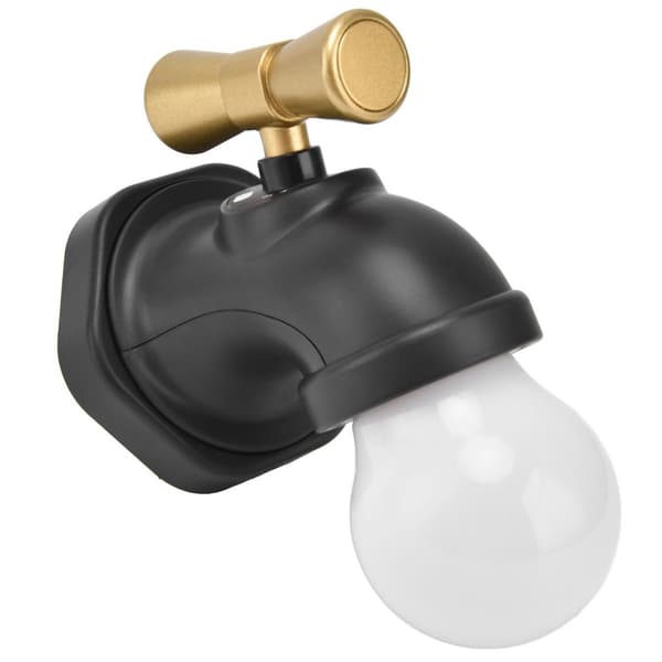 LED-kran nattlampa, USB-laddning, röst KLB