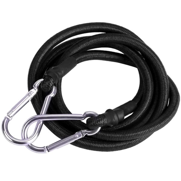 2-pack 60 tum/1,5 meter Bungee-snöre med Karabinkrok, Super
