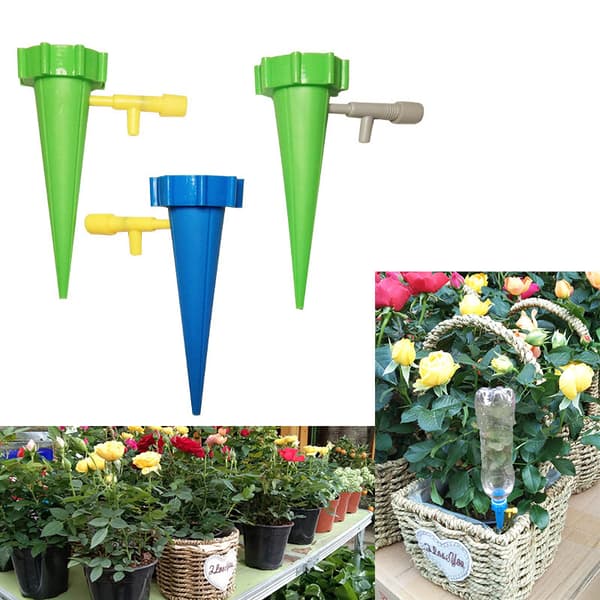24-pack Automatic Plant Watering System, Self-Spiking System with S