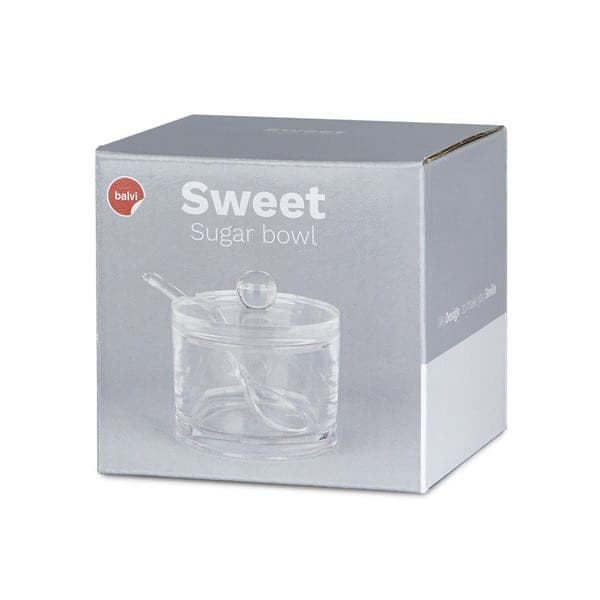 Balvi Sukkerskål Sweet Diameter 9cm - med Ske