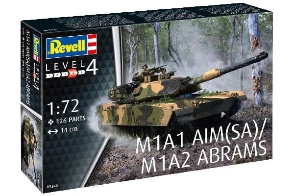 Revell Modellset Tankki M1A2 Abrams