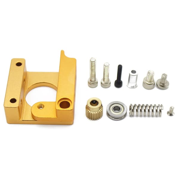 3D-printer MK8 1,75 mm filamentekstrudersæt MK8 med alle metalrammer til Makerbot Reprap venstre hånd