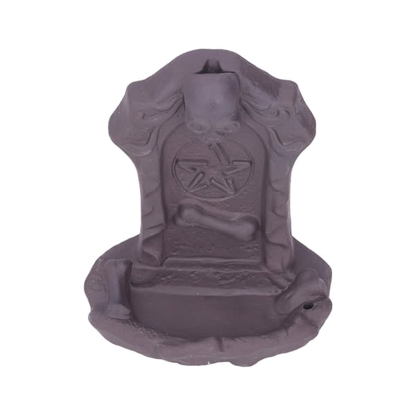 Incense Waterfall Skull Style Exquisite Beautiful Attractive Decorative Relaxing Feeling Desktop Decorations for Office