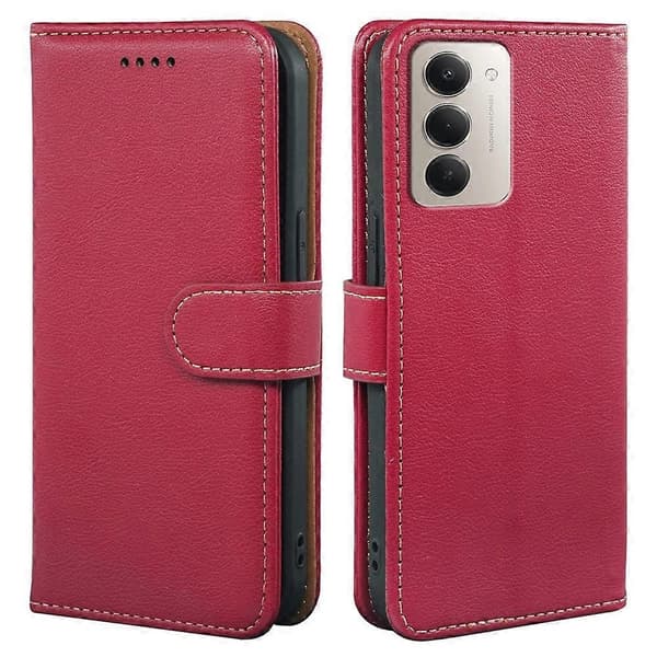Xiaomi Redmi 15 5G Mobilskall med RFID-blokkering & Magnetlås [JUN]_yux Rød Red