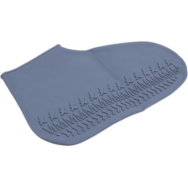 Silicone Shoe Covers Reusable Thick Durable Non-slip Rubber Stretch Shoe Protector Protective Shoes Size S Dark Grey