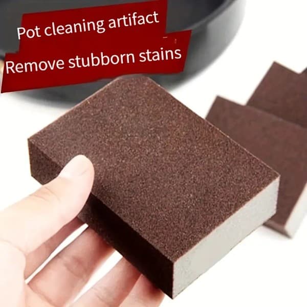 1/3/6/9-pack Magic Sponge - Sponge for cleaning pot bottoms - Rust removal and decontamination - Cleaning (3 pcs)