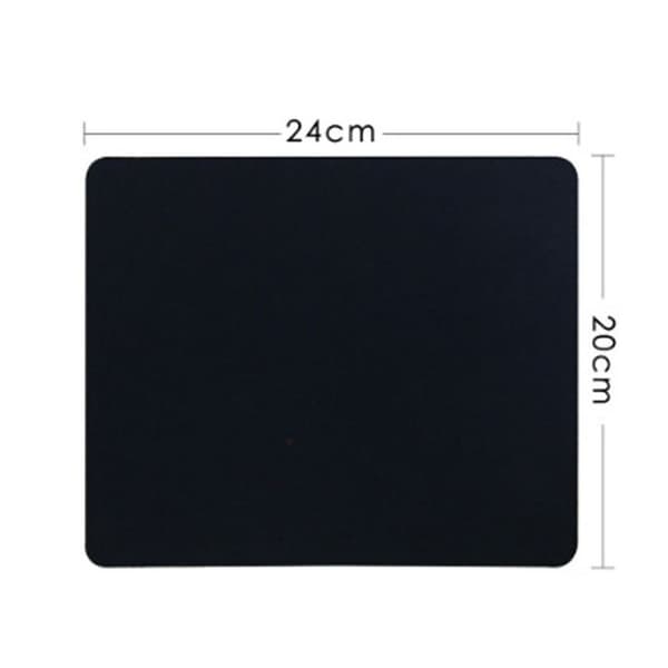 24*20 cm Gaming Musematte Sklisikker Skrivebordsunderlag ideell for PC 2-pakning