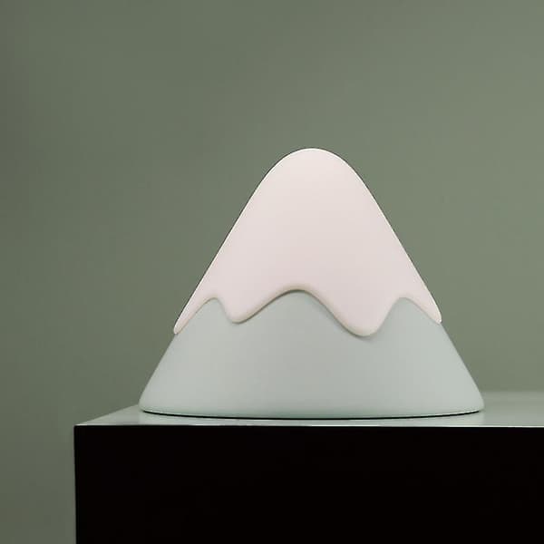 Dww-snöberg Lampe Led Touch Silikone Natlampe Med Lampe - mintgrøn