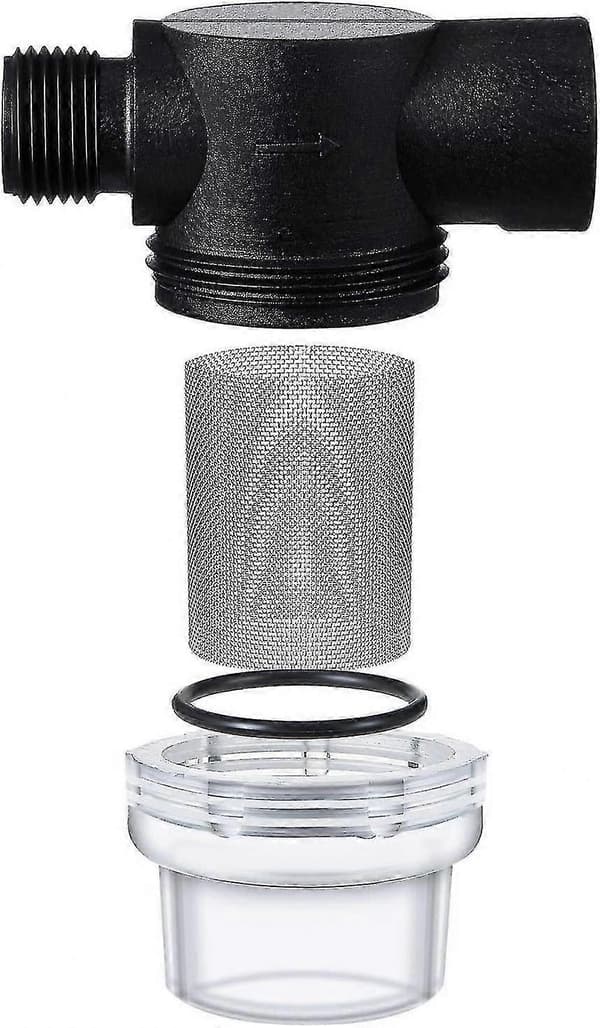 Water Pump Strainer Filter, RV Replacement 1/2\" Twisted Pipe Strainer