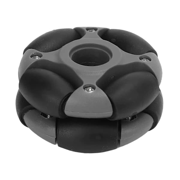 48 mm omnidirektionelt hjul, 2 kg bæreevne til robotkonkurrence, robotlegetøjsdele