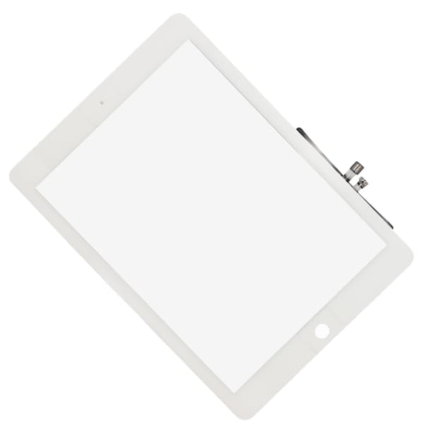 Erstatningsberøringsskærm Digitizer Montering Glasdele Tilbehør til IOS Tablet 6 2018 Hvid
