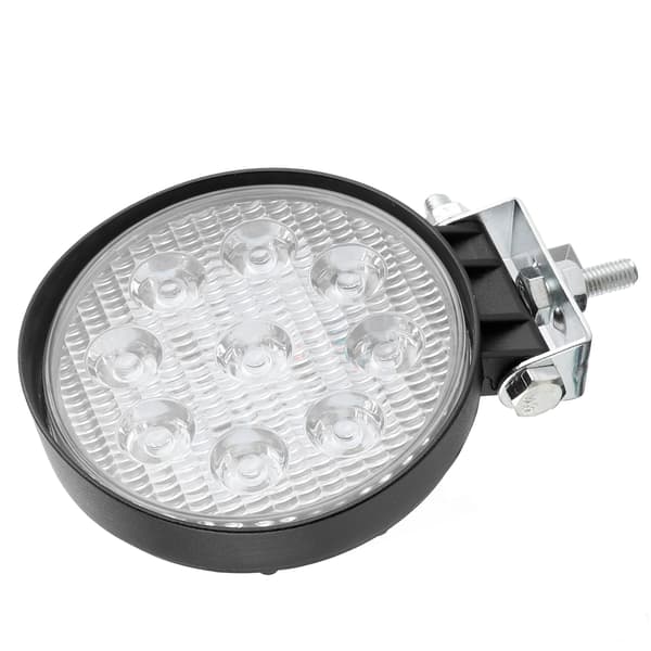 9LED 27W Arbeidslampe 6000K 2700lm Høy Lysstyrke Frontlys IP67 Beskyttelse for ATV UTV Lastebil