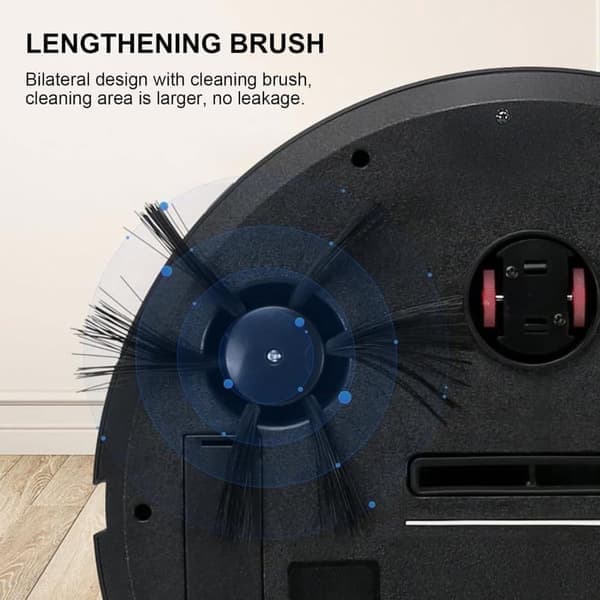 Robot Vacuum Cleaner, 3-in-1 Robot Vacuum Cleaner Obstacle Avoidance Support with Extension Brush, Robot Vacuum Cleaner and Mop Combination