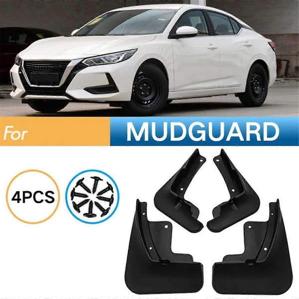 4 stk. Bil Stænklapper Mud Flaps Splash Mud Guard til Sentra 2020-2021 Biltilbehør