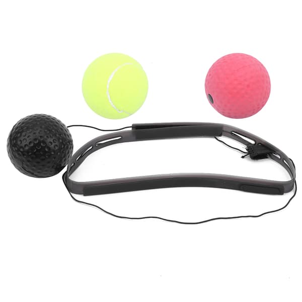 Boxing Ball Sanda Training Equipment Silicone Sweatband PU Rubber Ball