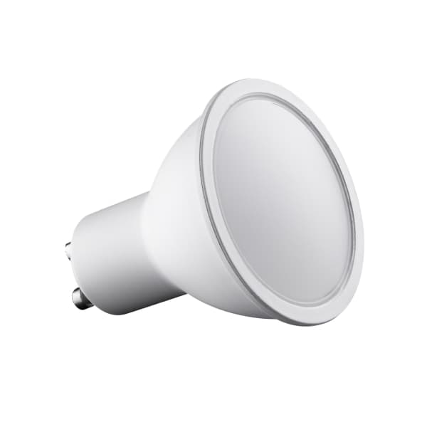 GU10 5W 220V 400 Lumen LED-lampa 6000k (X6, kallvit)