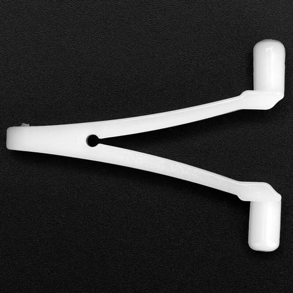 6 Pieces Butterfly V-Clips for Pool and Spa Brush, Leaf Rake, Leaf Skimmer, Vacuum Head