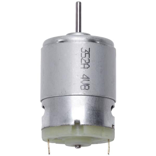 2X RS380 DC 1.5-18V 30000RPM Mini 38x28mm Motor för RC Modell DIY, Silver