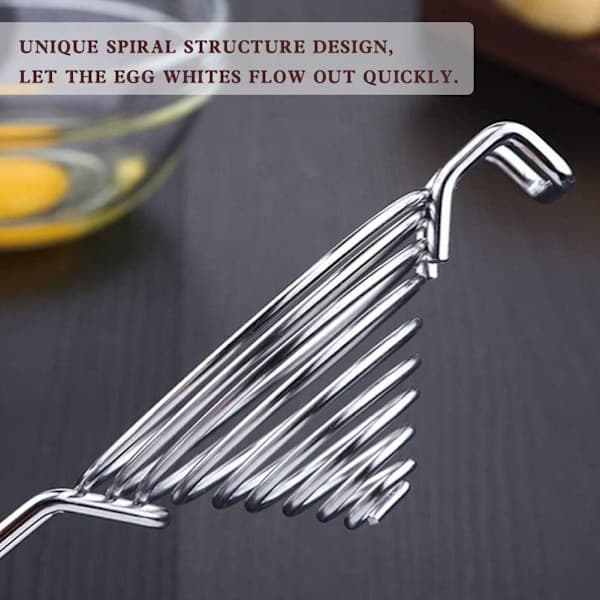 Egg White and Yolk Separator - Egg White Extractor - 304 Stainless Steel