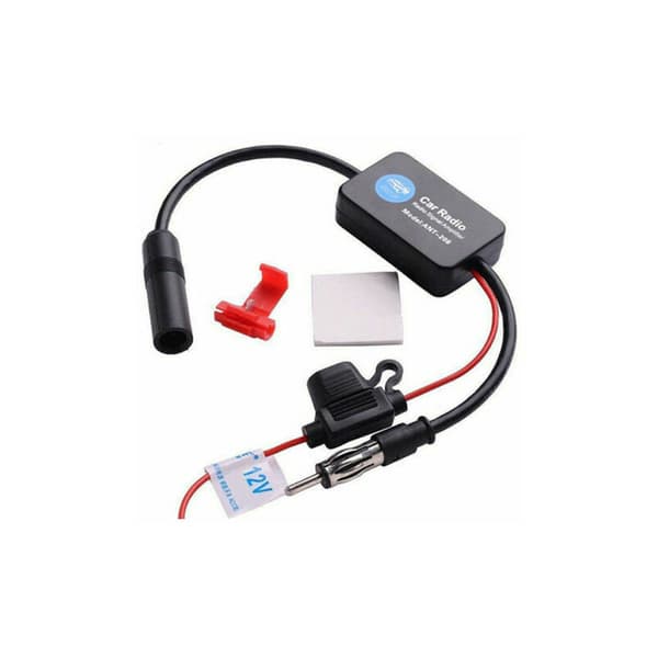 Bilradio FM AM Signalförstärkare Stereo Booster 12V
