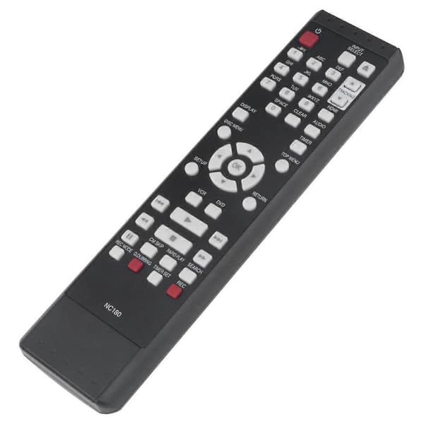 Fjernkontroll for FUNAI DVD VCR NC180UH ZV427FX4 ZV427FX4A opptaker