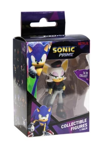 Sonic Figur Vindusboks 6,5 cm
