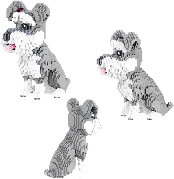 Dog Micro Building Blocks Animal Mini Building Toy Blocks Pet DXGHC